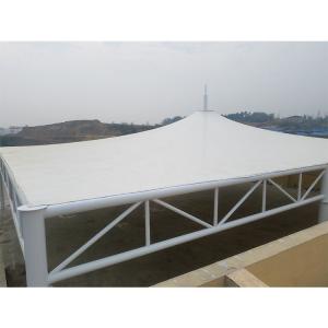 China 950gsm 1050gsm Architectural PVC Tensile Fabric Structure wholesale