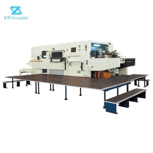 China 34KW Carton Box Machine , 1120X1620mm Flatbed Die Cutting Machine wholesale