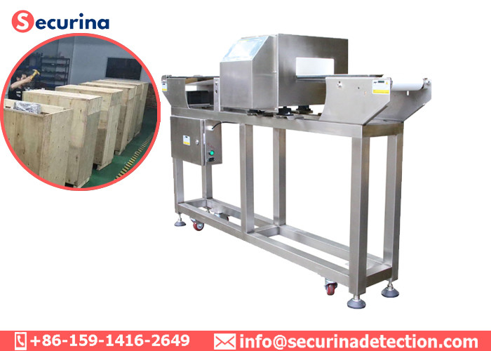 Automatic Belt Conveyor Food Grade Metal Detectors With LCD Display Screen