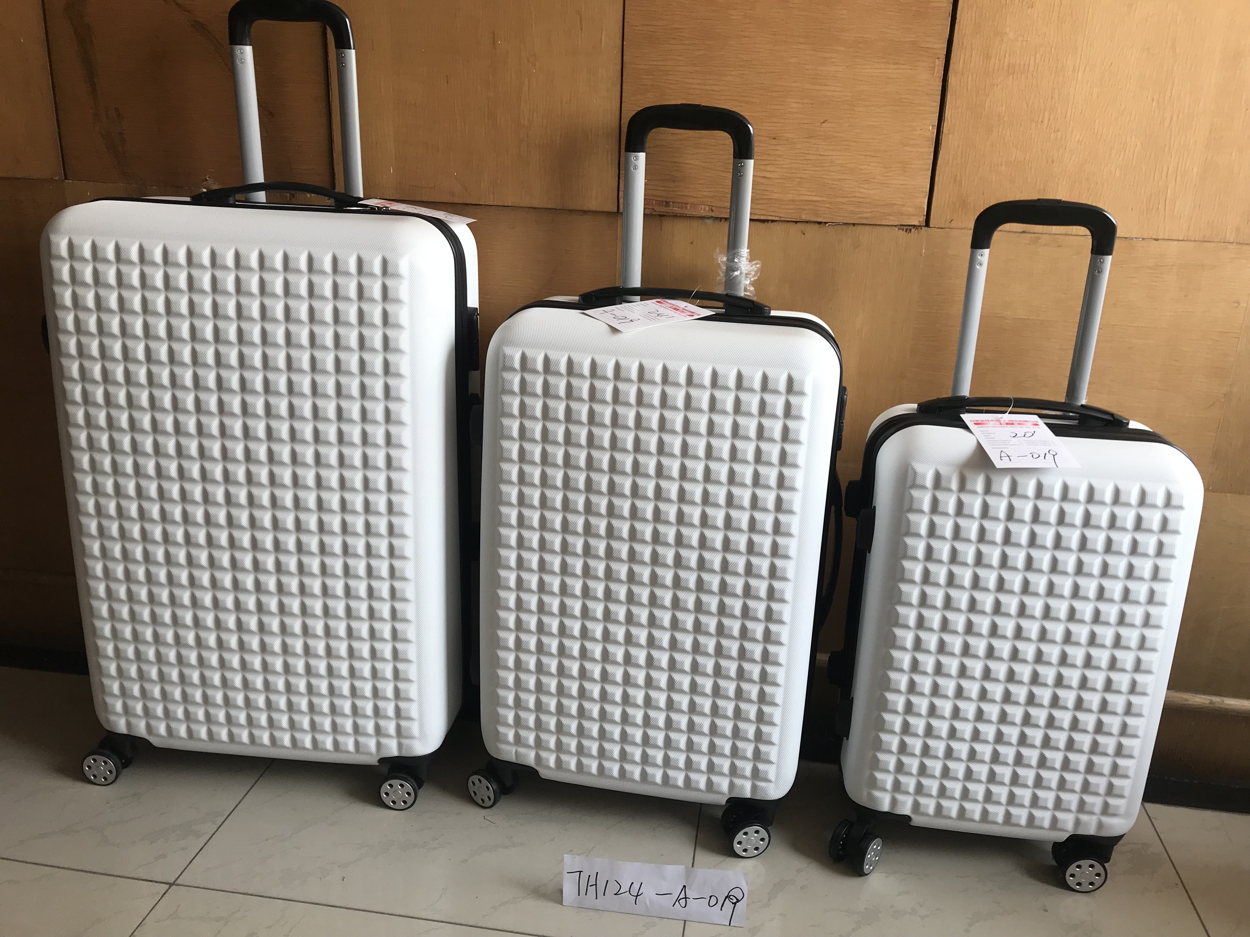 Hardside Spinner Wheels ABS Hard Luggage Reinforced Soft Handle