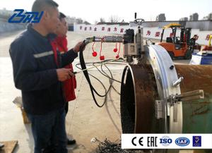 China OD Mounted Pneumatic Cold Cutting Equipment，Tube Cutter And Beveller wholesale