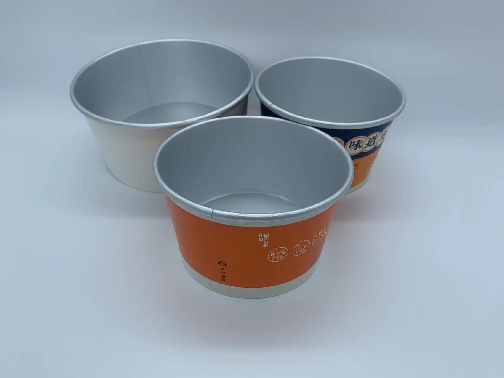 1300ML Take Out Aluminium Foil Paper Bowl For Hot Food Packing Container