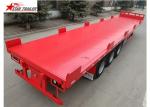 60T Platform Semi Trailer Long Cargos