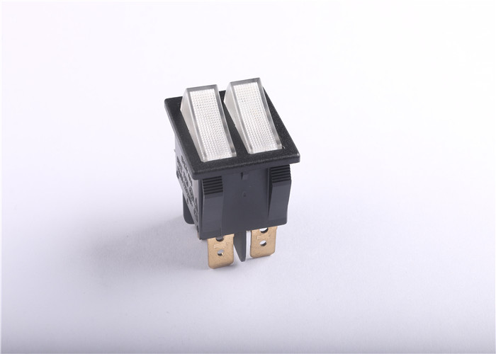 Small Colored T 125 Rocker Switch Double Pole Double Throw 4 Pins 6 Pins