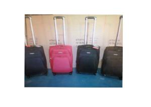 China 4 Rotative Wheel Soft Sided Carry On Travel Luggage Bags 1680D Polyester Material wholesale