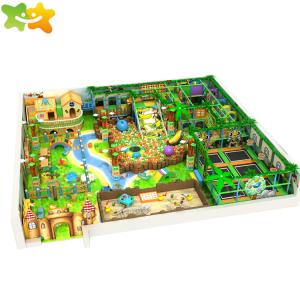 China Jungle Theme Kids Indoor Playground Equipment 12 Months Warranty wholesale