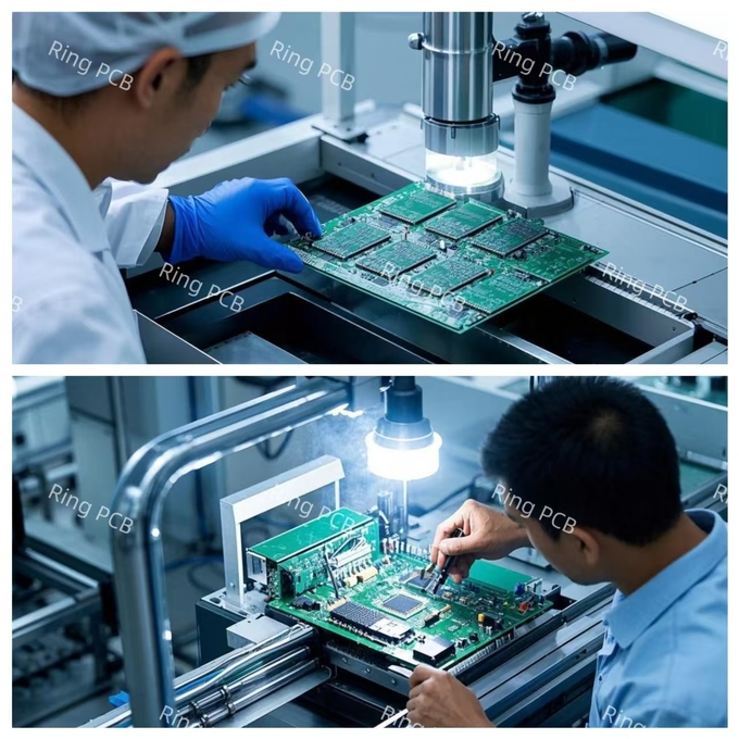 Customized circuit board surface mount industrial test control pcba circuit board smt surface mount processing