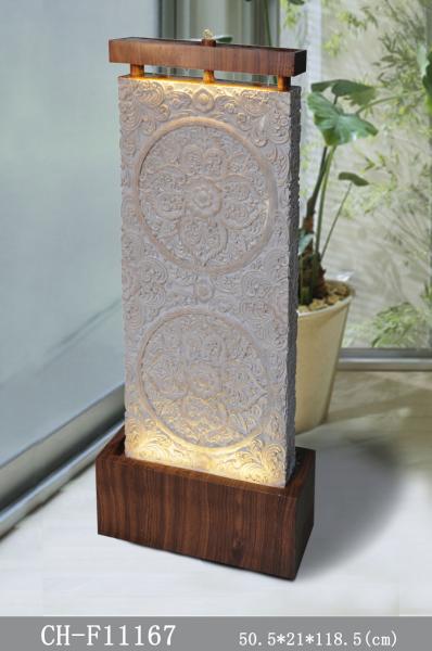 Handwork Lighted Backyard Water Fountain