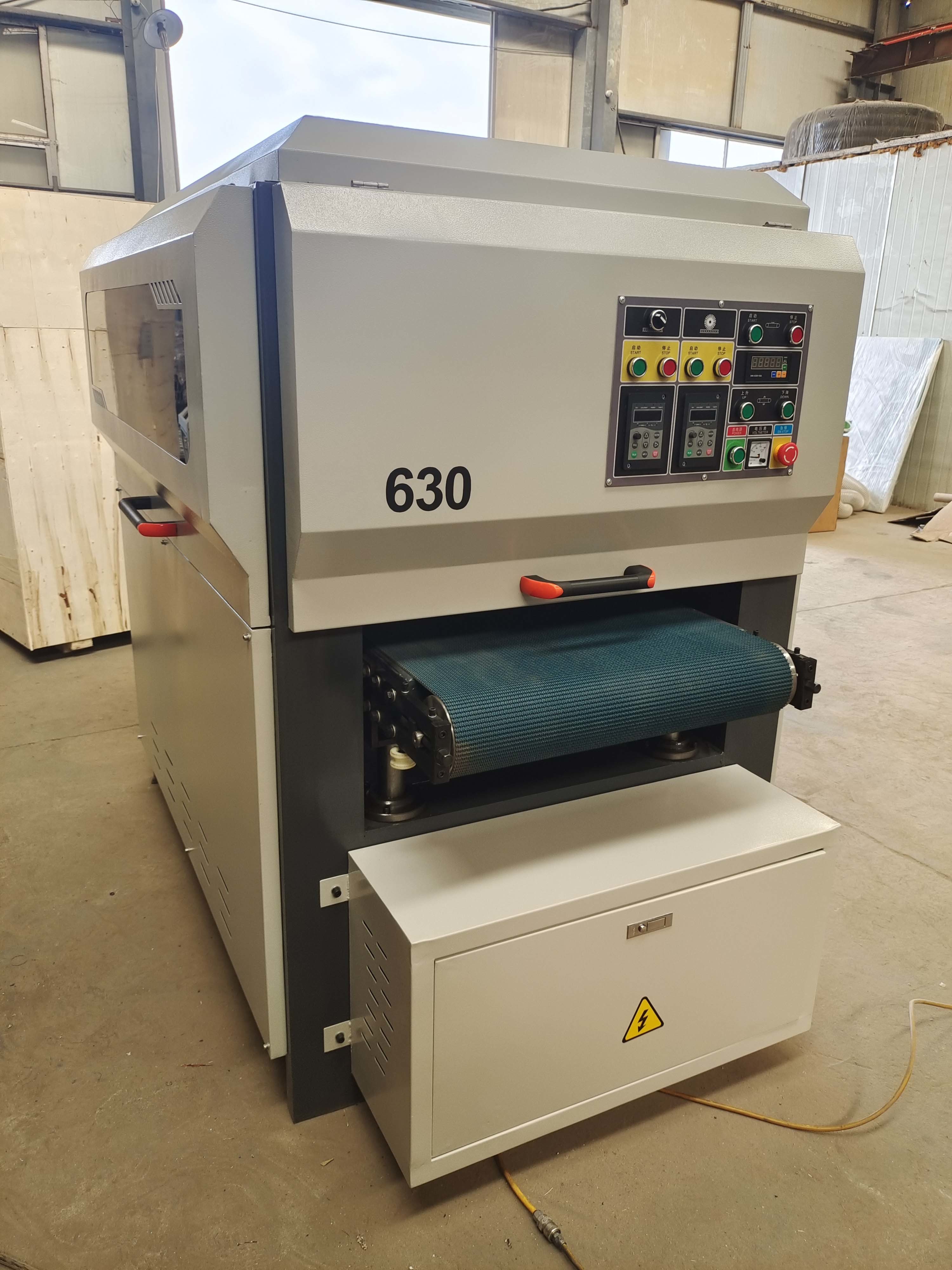 KC630YP-2R woodworking sanding machine wood sander for solid door and MDF cabinet max. working width 630mm