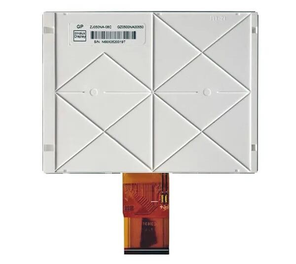 640x480 TFT Display Zj050na-08c 5 Inch Capacitive Touch Screen 250cd/M2