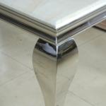 European Silver Wedding Banquet Tables 150X90X75 Dining Room Table