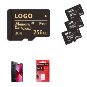 China Custom Logo Mobile Phone Sd Cards 64gb Memory Tf Card 128gb 256gb wholesale