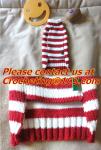 pet clothing christmas, Dog Knitting Wool jacquared Turtle neck Sweater Pet