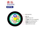 Lightweight Self Supporting Aerial Cable , Duct Fiber Optic Cable