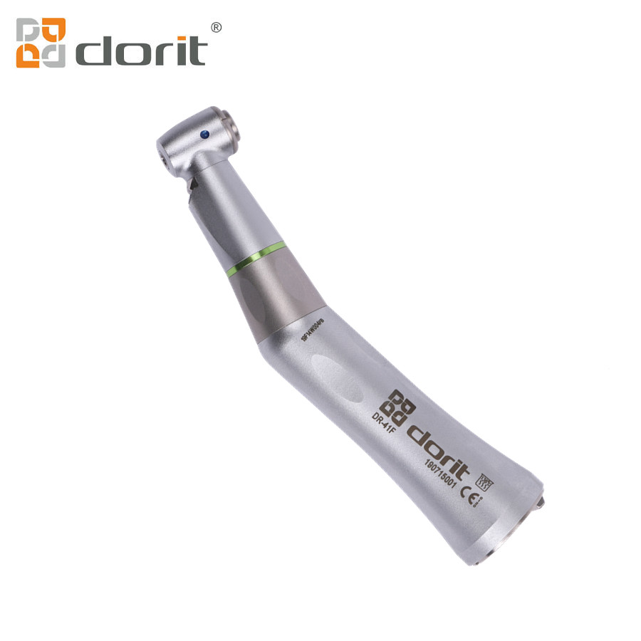 contra angle handpiece fiber optic light 4:1