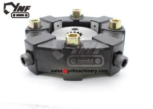 China Hydraulic Pump Coupling Excavator Spare Parts Natural Rubber Coupling wholesale