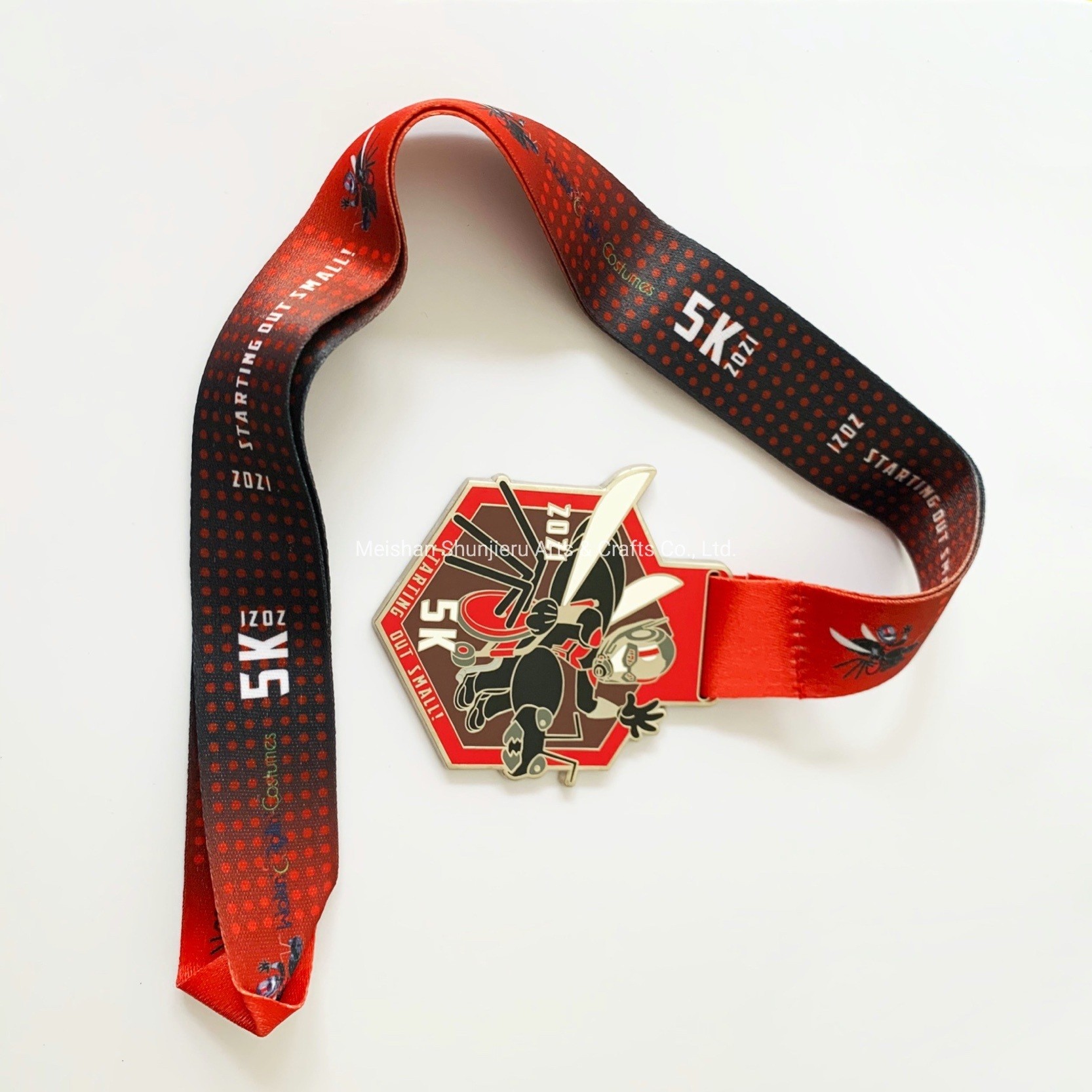 Aluminium Custom Medals Gold 2.25in Zinc Alloy Medals Custom Sports Medals