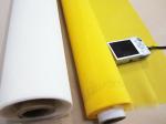 80T Yellow Polyester Silk Screen Printing Mesh For Textile Printing , 30-70m/