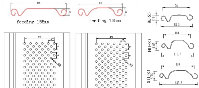 shutter drawing profile