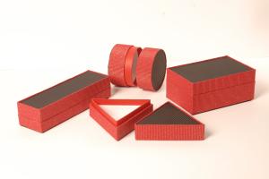 China Various shapes gift box handmade paper packaging rigid cardboard box wholesale