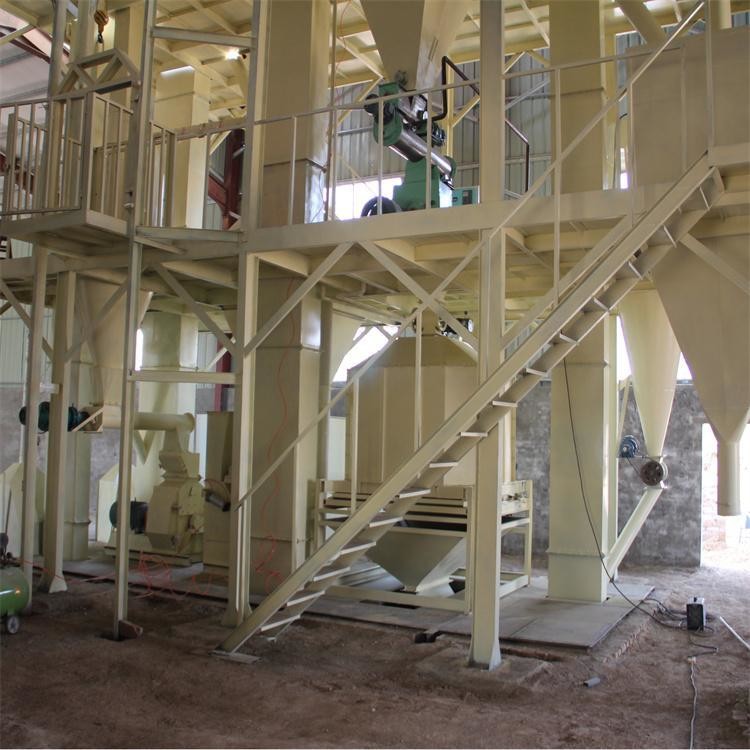 10-18t/h Poultry Feed Production Machine Cow Feed Production Line