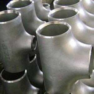 China WP310S WP321 Stainless Steel Butt Weld Fittings Equal Tee ASTM A403 wholesale