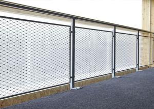 China 25*25mm Balustrade Infill Stainless Steel Knotted Rope Mesh Flexible wholesale