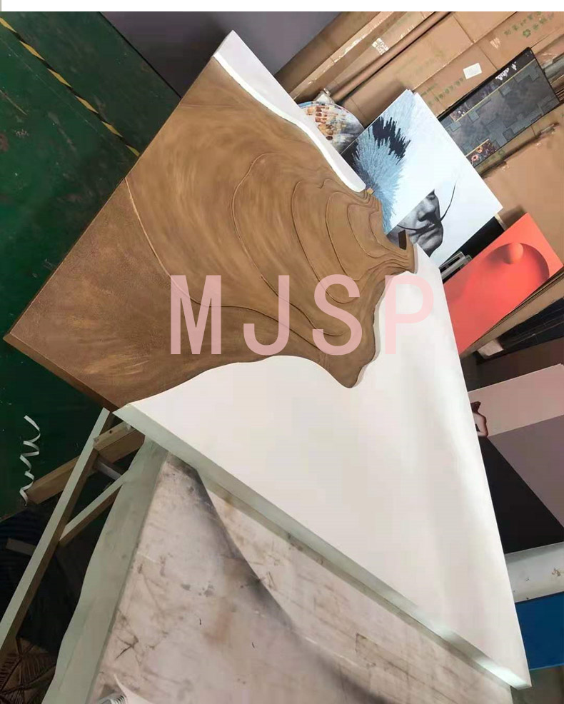 100% Handmade White Artist Painting Engraving Craft for Interior Art Wall Decorations
