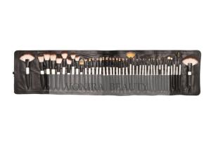 China Faux Leather Roll Bag Professional Makeup Brush Set Soft And Comfortable wholesale