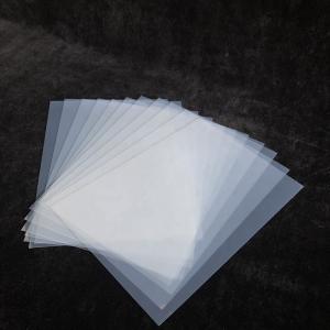China 130 Microns Waterproof PET Film Sheet Milky Silkscreen Inkjet Printing Film wholesale