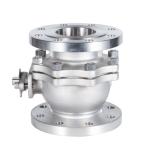 Flange End Worm Gear Industrial Trunnion Ball Valve Stainless Steel/ WCB