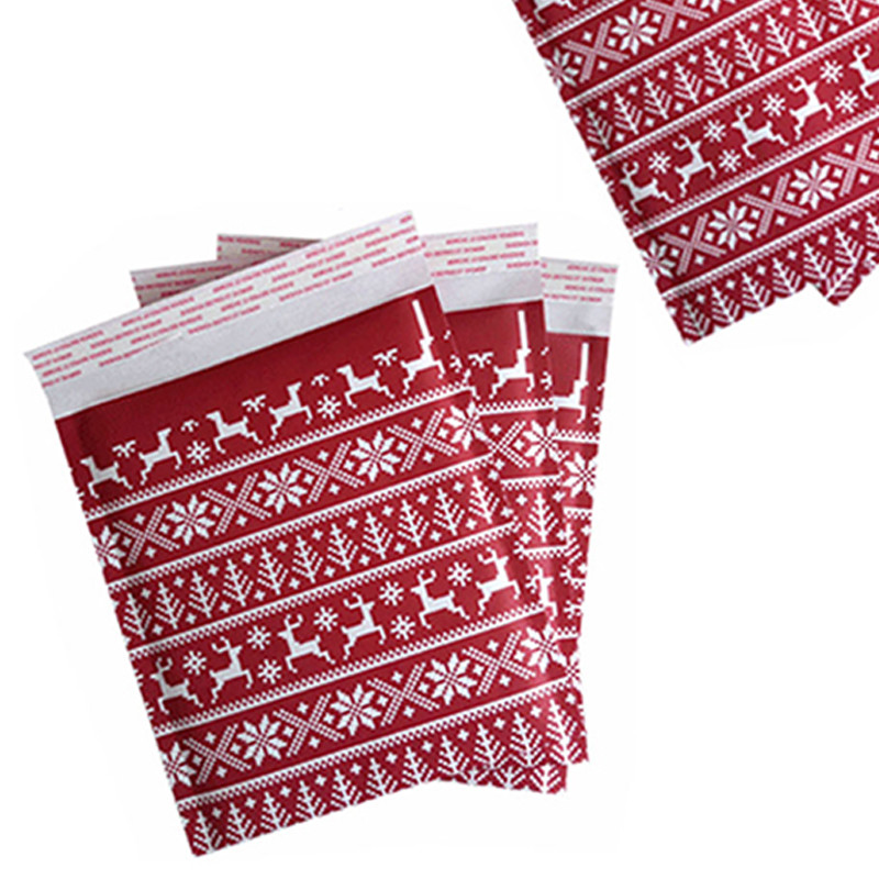 Custom Printed Plastic Envelopes Mailing Padded Poly Bubble Mailers Bag