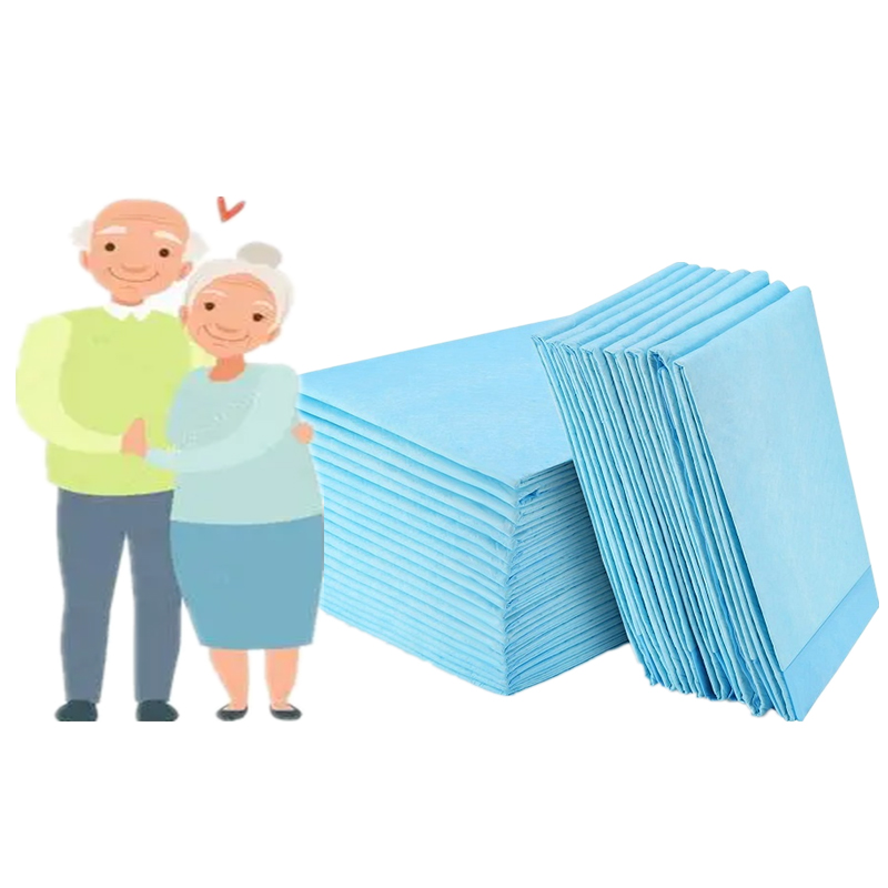 Nursing Under Pad Blue Super Absorbent Disposable Bed Pads for Incontinence Management