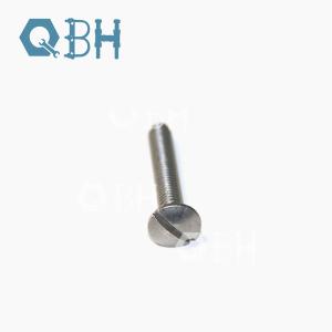 China DIN964 Stainless Steel Slotted Raised Countersunk Oval Head Screw wholesale