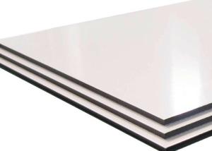 China Laminated Automotive Aluminum Sheet White Color For Truck Painted Side Panels wholesale