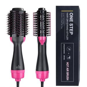 China 3 In 1 Electric Hot Air Brush One Step Ceramic Ion Brush wholesale