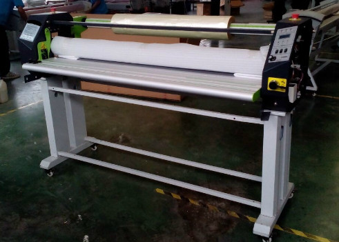 Single Side Hot Paper Lamination Machine 2200w With Infrared Heating Way