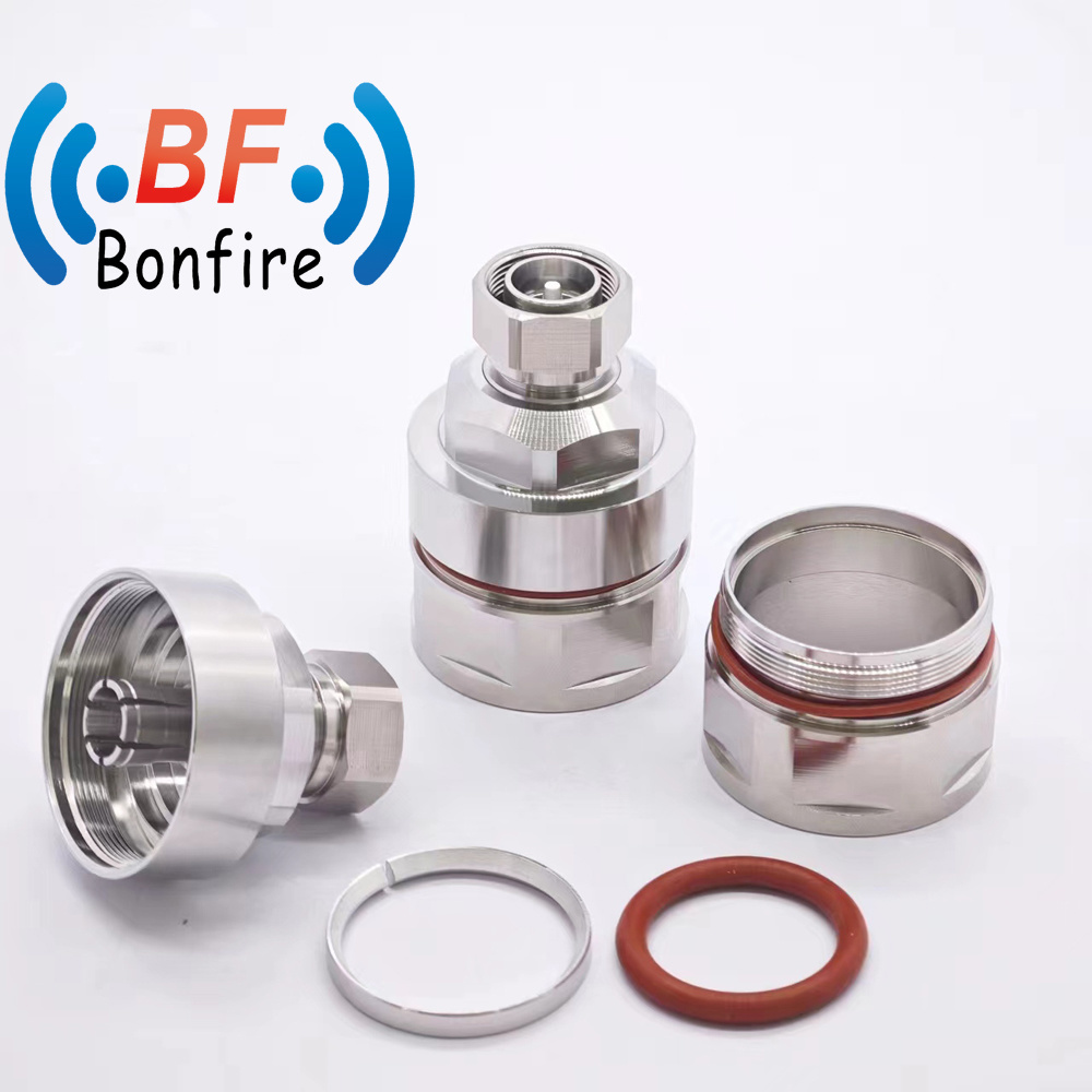 Connector BNC Plug Bulkhead Nut Solder Pancel Mount Wire Terminals RF Coaxial Adapter