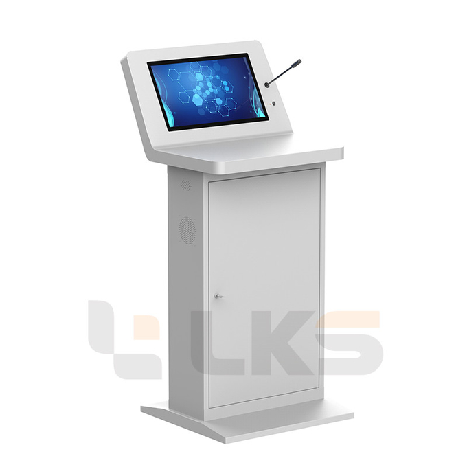 Electronic Recording Smart Digital Lectern Podium For Classroom Educational Equipment