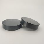 Round Black 60mm Plastic Jar Lid Leakage Resistant