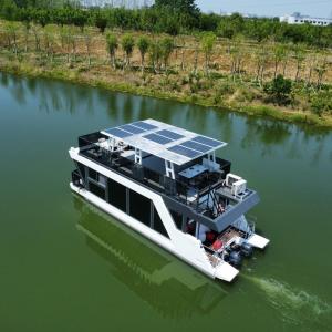 China Aluminum Restaurant Boathouse floating restaurant For Elegant Dining Experience wholesale