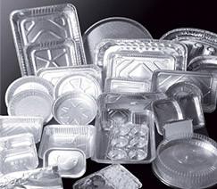 China Lightweight Aluminum Foil Baking Pans , Hygienic Disposable Aluminum Pans wholesale