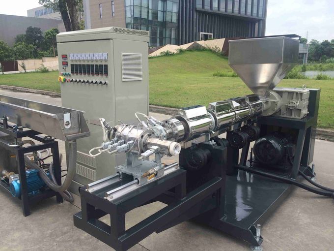 Warehouse logistics ABS PP lean pipe machine for coating plastic on steel pipe