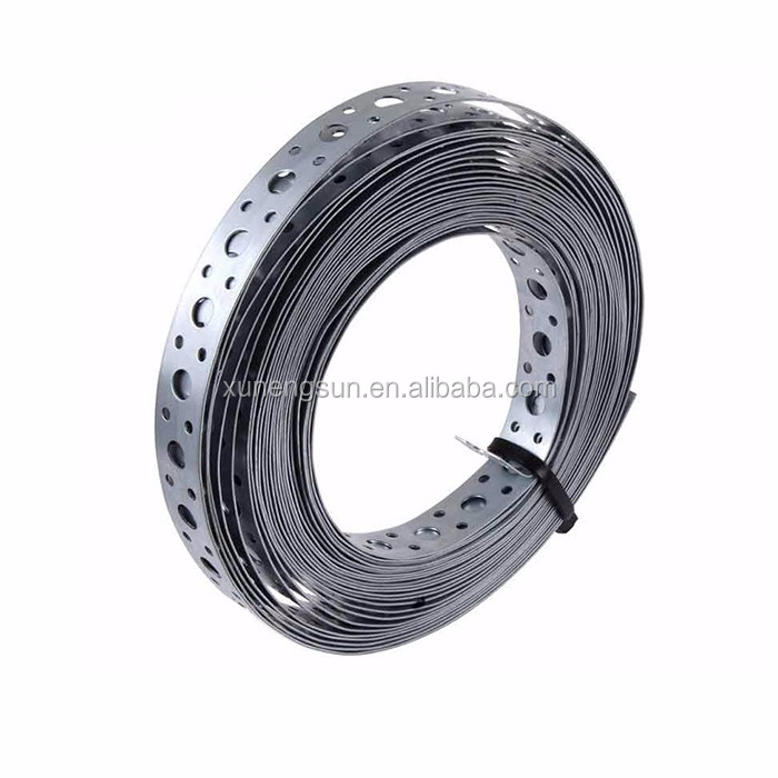 Silver Stainless Steel Strapping Band for Wood Construction Floor Joists and Beam Strap