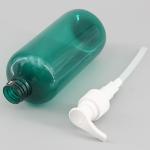 PET Plastic 24mm 10.14oz Refillable Plastic Shampoo Bottles