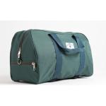Green Polyester Travel Duffle Bags , Rectangular Sports Duffle Bags For Women