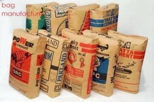 China Empty Polypropylene Woven PP Bags 40kg 50kg Cement Packaging Bags wholesale