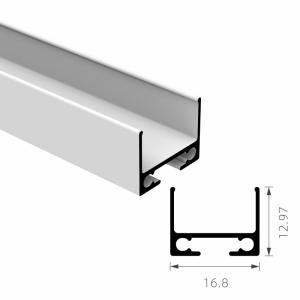 China Spary Caoting Suspended LED Aluminium Profile Sandblasting 6063 T5 wholesale