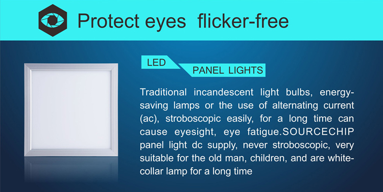 2015 new led panel light 1200 x 300mm led panel light 40w AC110-240V