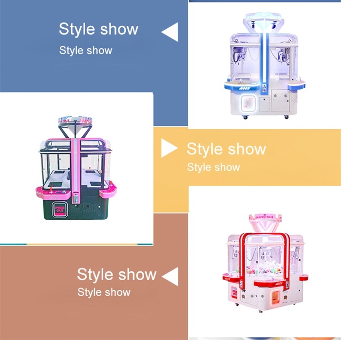 4 Person Claw Crane Machine Commercial Claw Machine